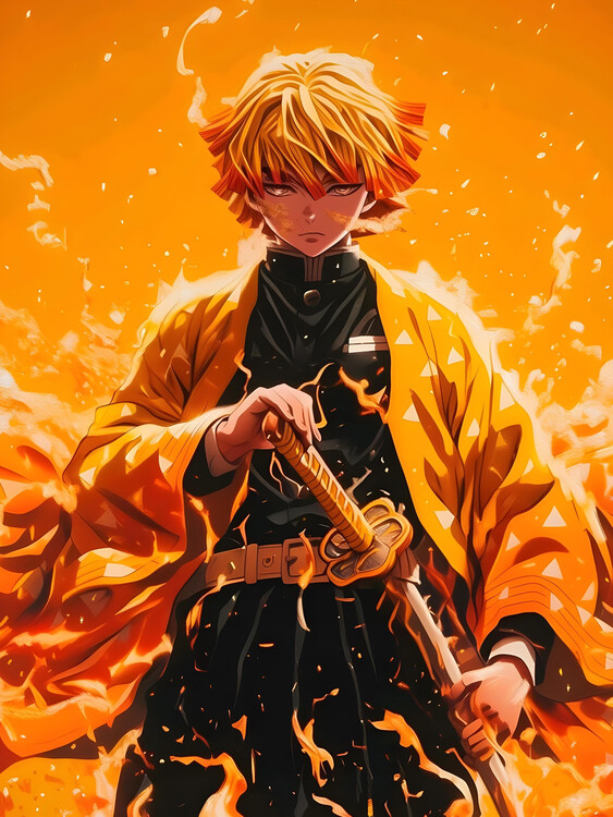 Canvas Print Zenitsu