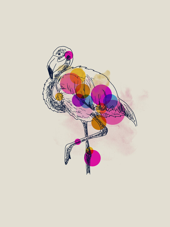 Poster Flamingo