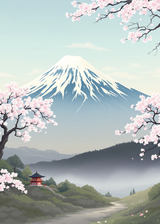 Плакат japanese art