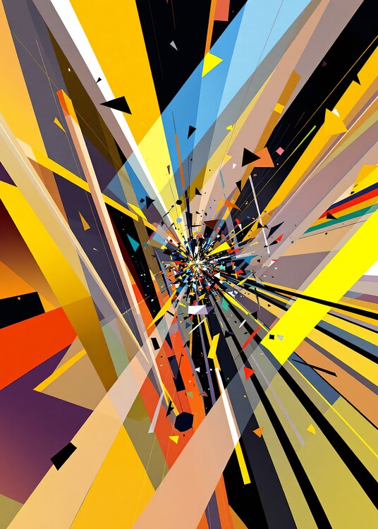 Poster abstract art