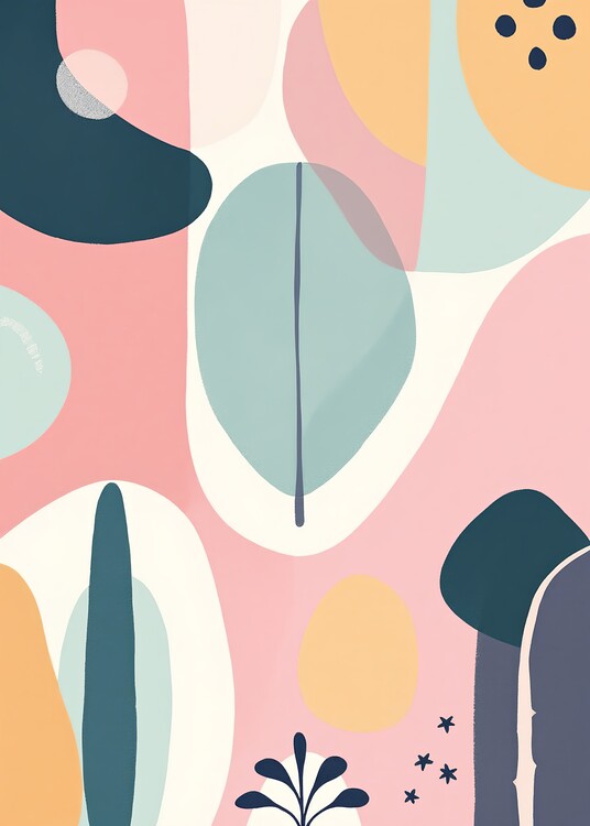 Poster abstract minimalist