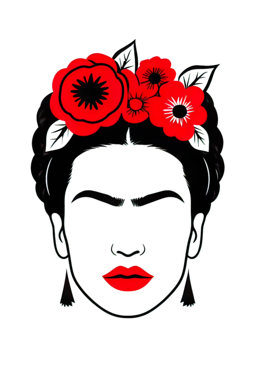 Тениска frida kahlo