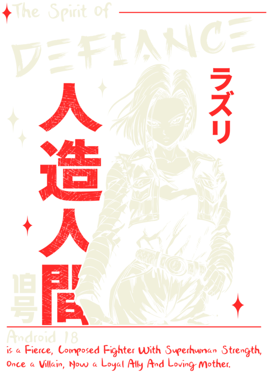 T-shirt Android 18