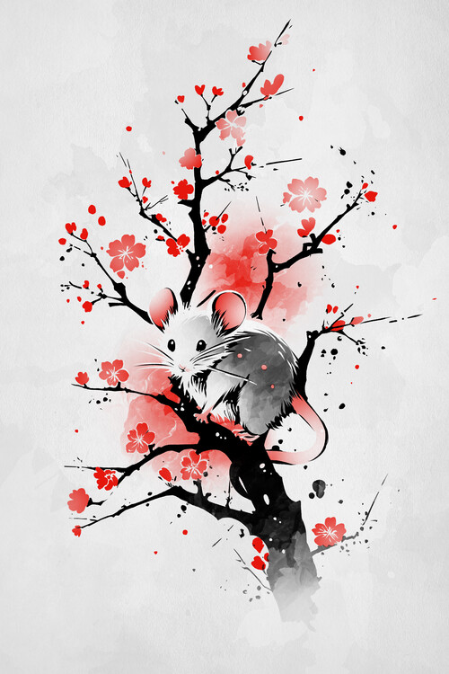 Poster Mouse ink