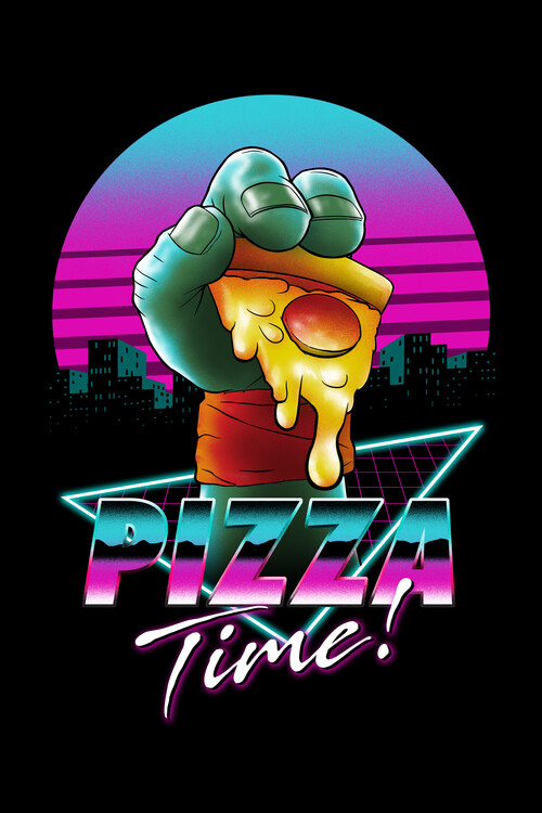 Plakat Pizza time!