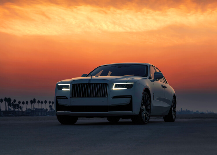 Canvas Print Rolls Royce Ghost