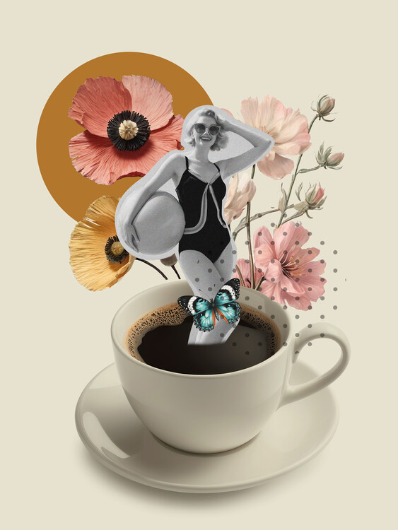 Plakát The Swimmer in My Cup