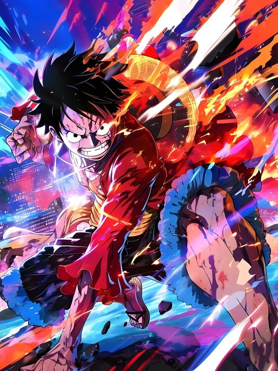 Canvas Print Luffy Spirit