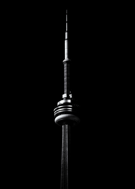 Quadro su tela CN Tower No 1
