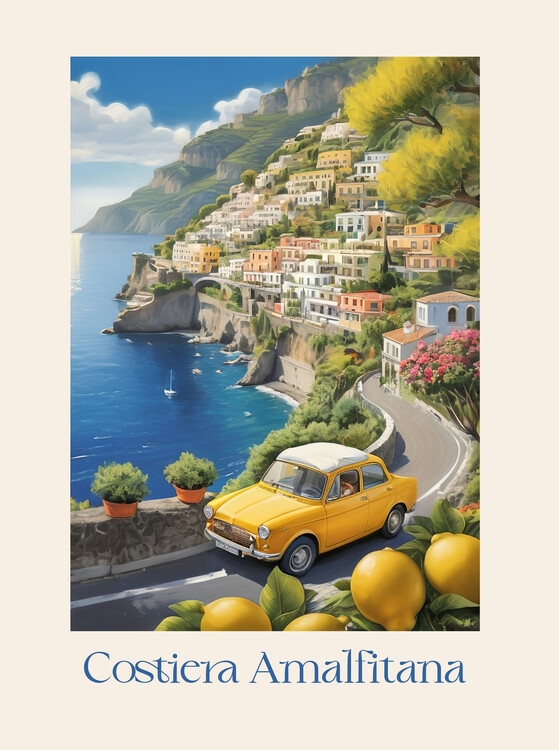 Poster La Dolce Vita: Costiera Amalfitana