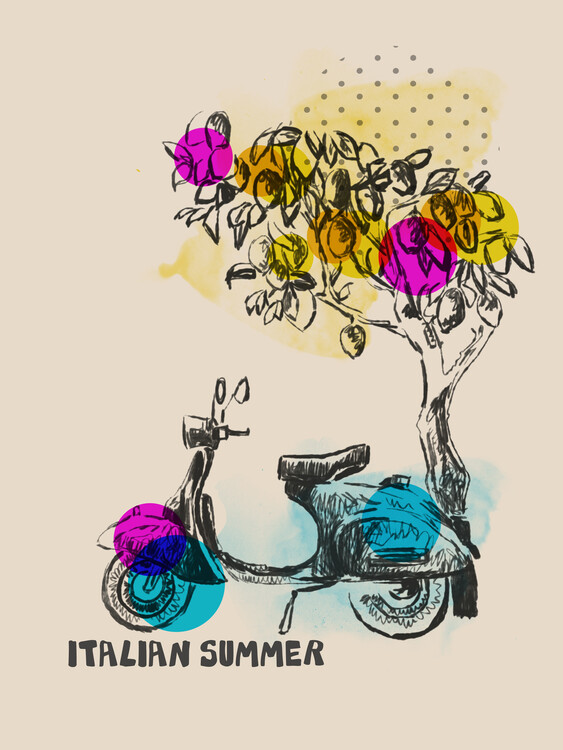 Poster Italian Summer