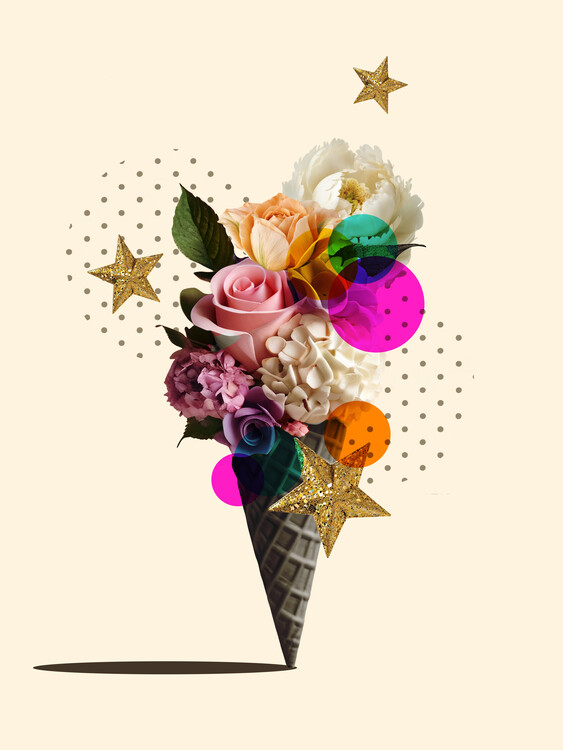Poster Bloom Cone
