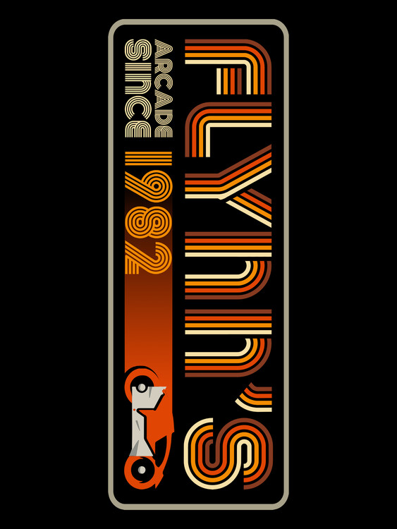 Plakat Retro Flynns since 1982