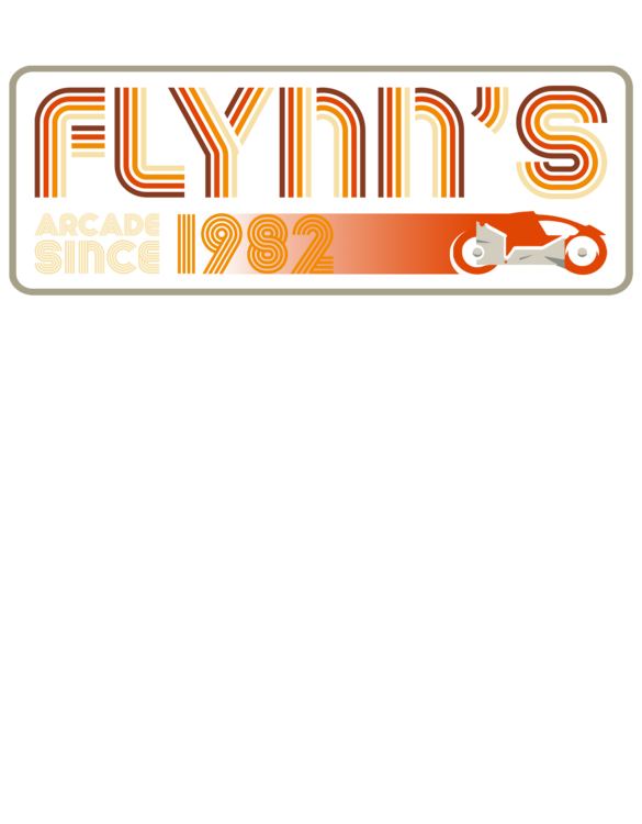 T-shirt Retro Flynns since 1982