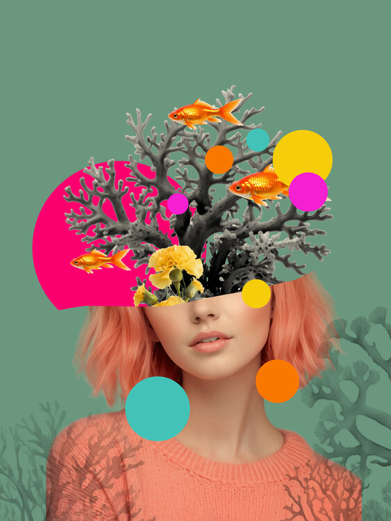 Плакат Coral Thoughts