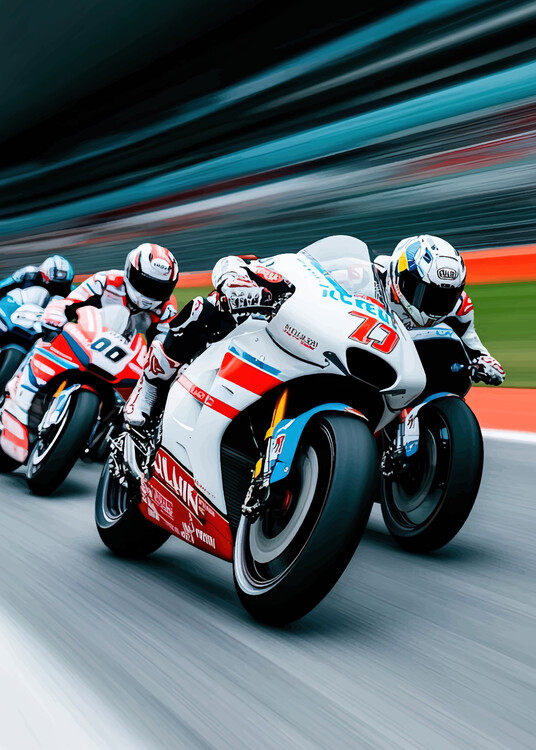 Plagát moto gp art