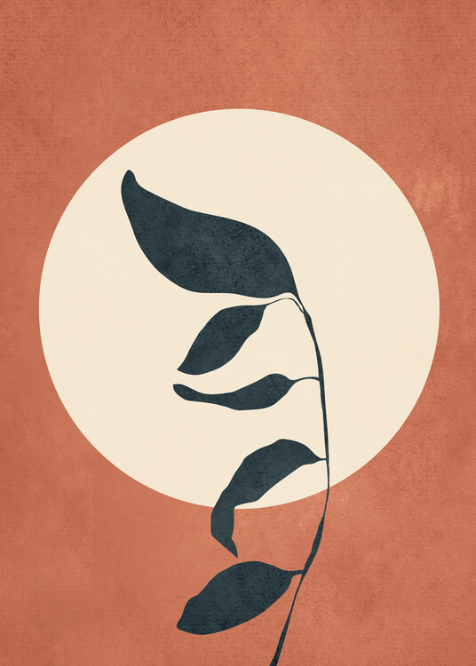 Poster Summer Leaves