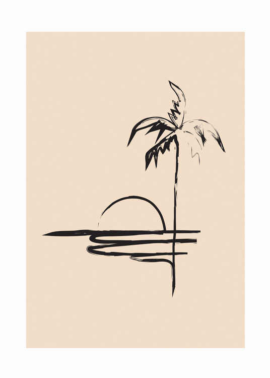 Poster Abstract Landscape 1