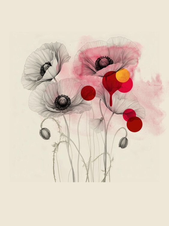 Poster Poppy Flowers