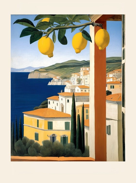 Poster Lemons Over The Bay