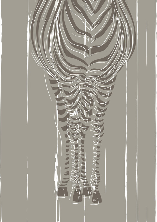 Poster Pretty zebra