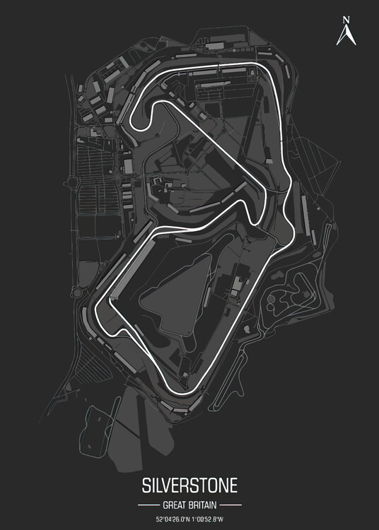 Plagát circuit motogp