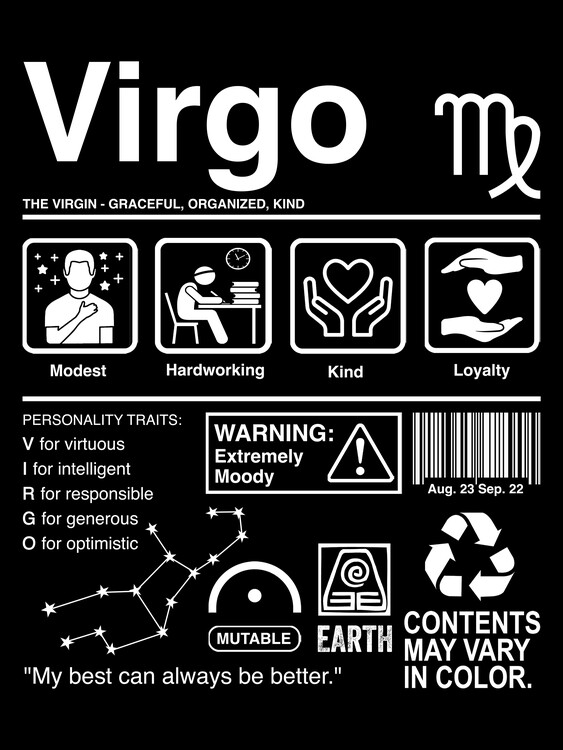 Poster Virgo Label