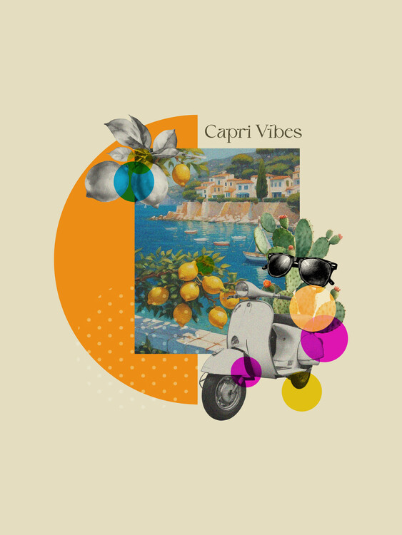 Плакат Capri Vibes