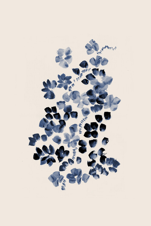 Poster Danushka Abeygoda - Blue Coral Garden