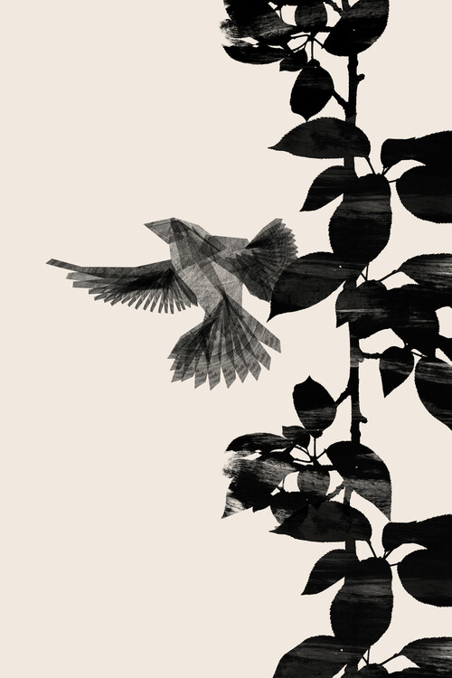 Plakat Danushka Abeygoda - Botanical Bird A