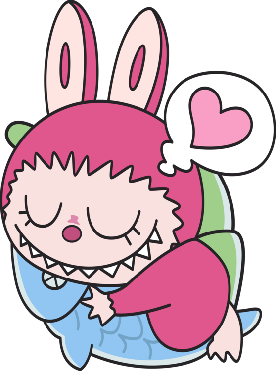 T-shirt Kawaii Labubu Hug