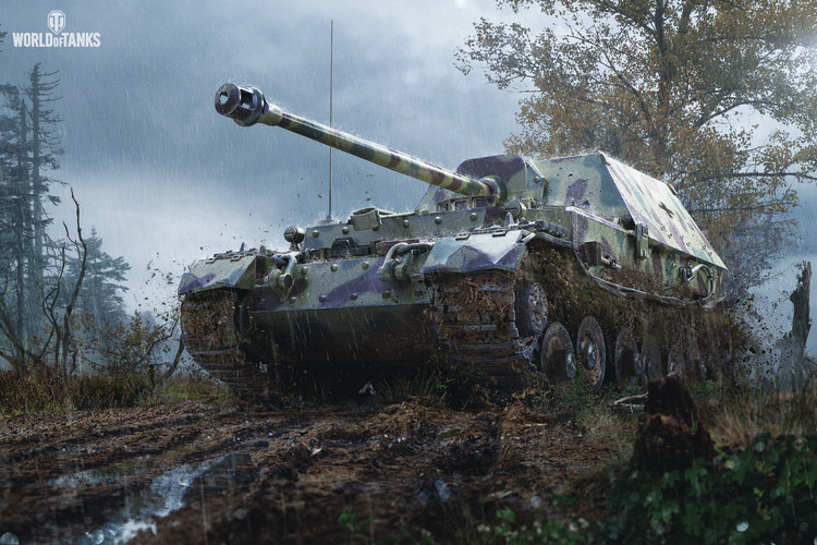 Εκτύπωση καμβά World of Tanks - Ferdinand