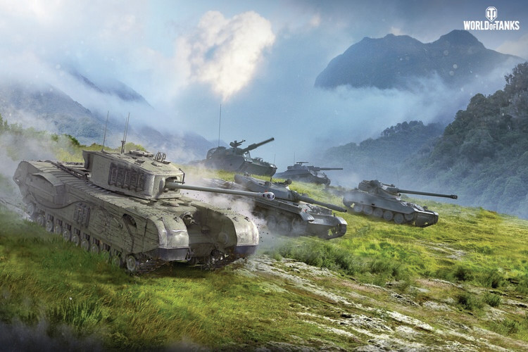 Εκτύπωση καμβά World of Tanks - Churchill VII