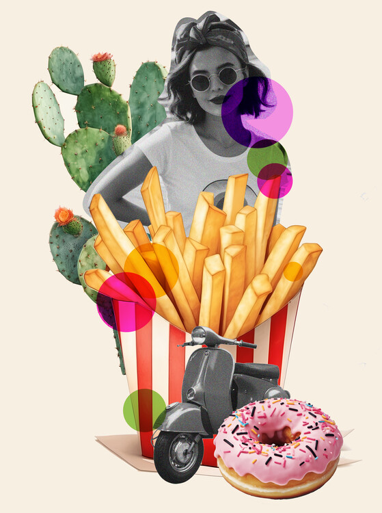 Плакат Retro Summer Vibes