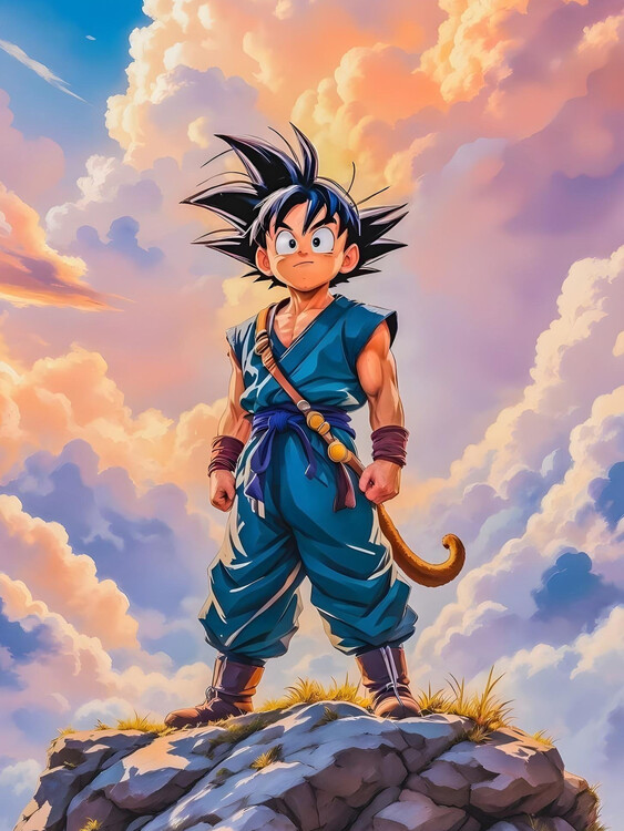 Plakát Little Goku