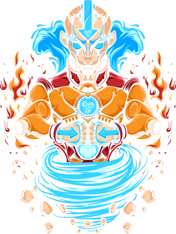 T-shirt The Legend Avatar