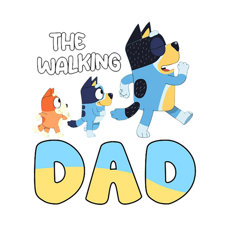 T-shirt the walking dad