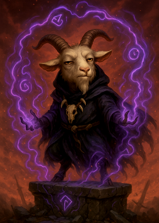 Poster Arcane Goat