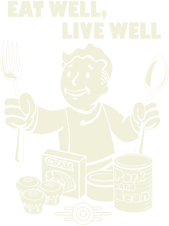 T-shirt Eat Well Live Well