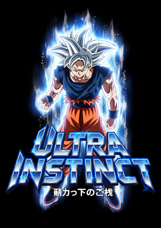 Plakat Dragon Ball Super - Goku Ultra Instinct Silver Hair