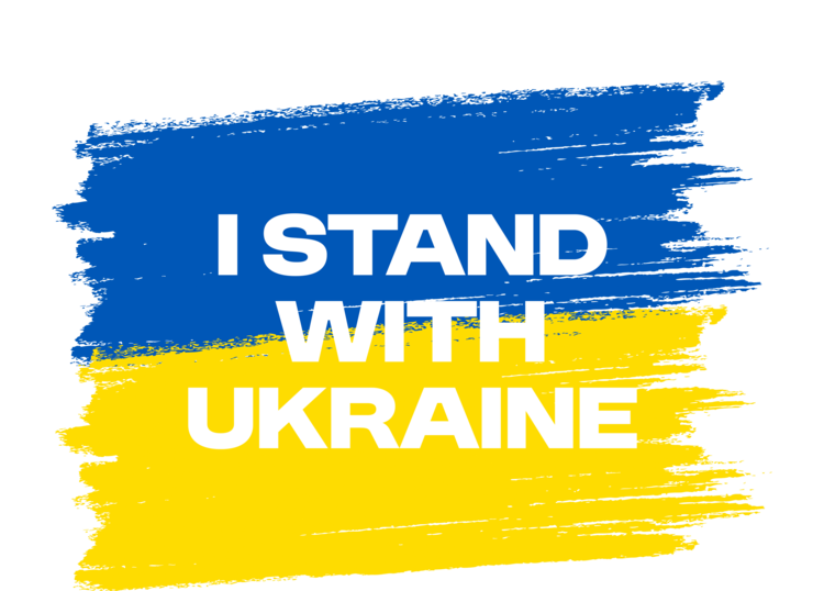 T-shirt I stand with Ukraine