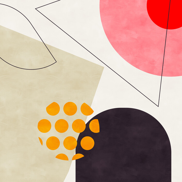 Poster Mid Bauhaus Geometry 8 Kopie