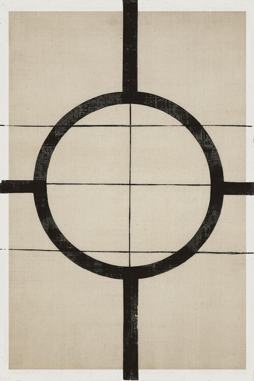 Levně Plakát, Obraz - Circle Intersection, Treechild, 26.7 × 40 cm