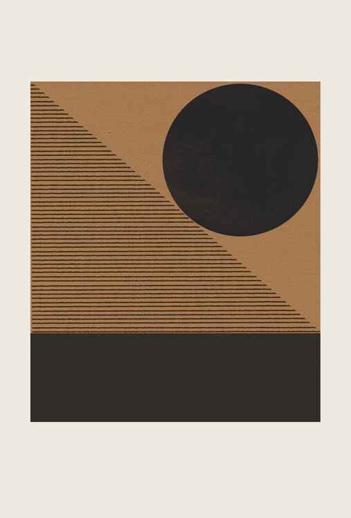 Canvas Print Geometric Eclipse