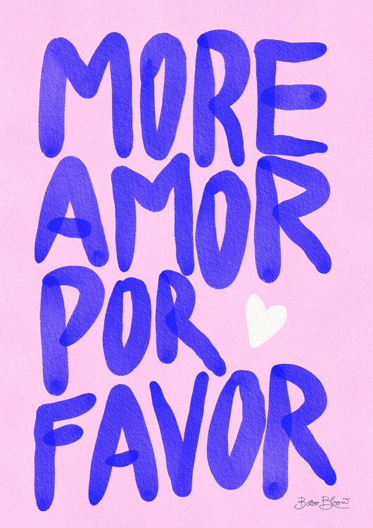 Poster More Amor Por Favor
