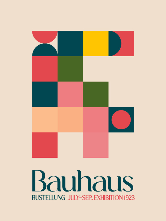 Poster Bauhaus Geometry