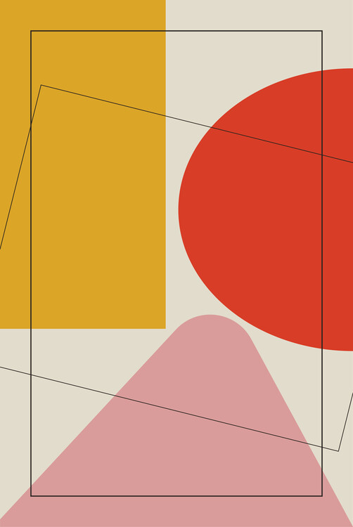 Poster Four Triangles