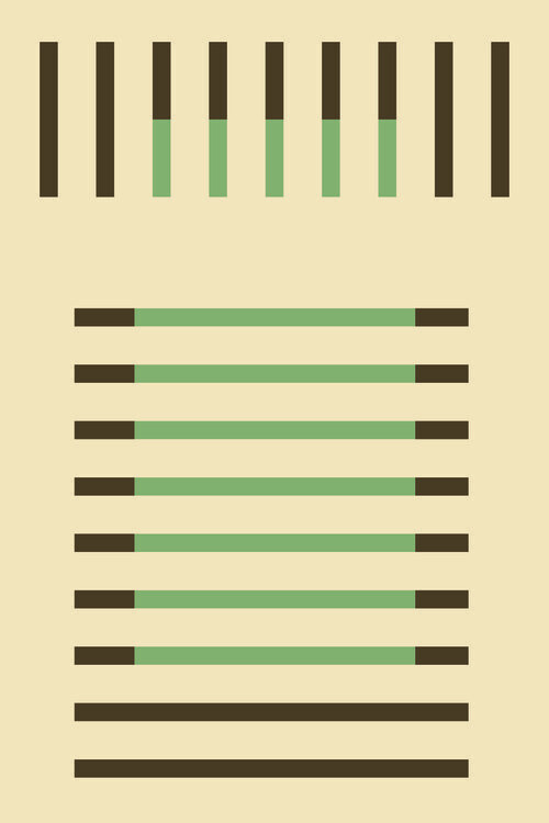 Poster Faded Geometric #2