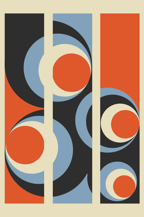 Levně Plakát, Obraz - Geometric Patterns #3, jay stanley, 26.7 × 40 cm