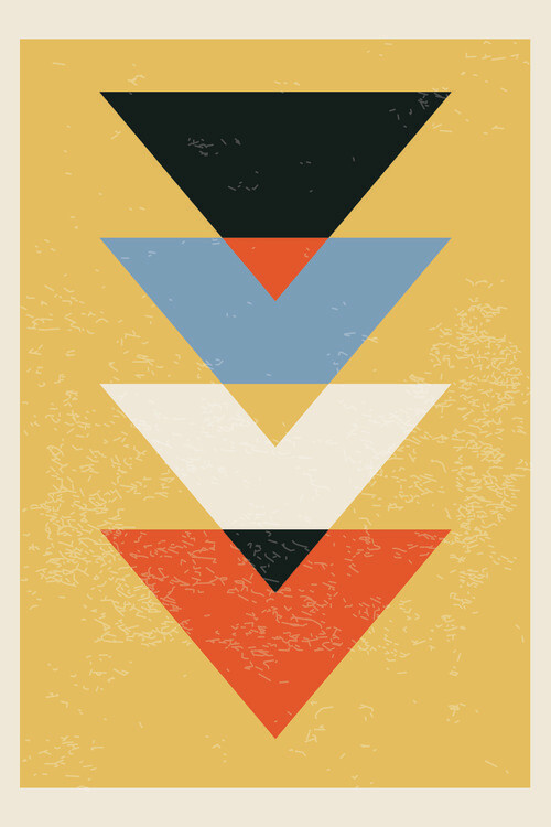 Poster Minimal Abstract Shapes Series #8